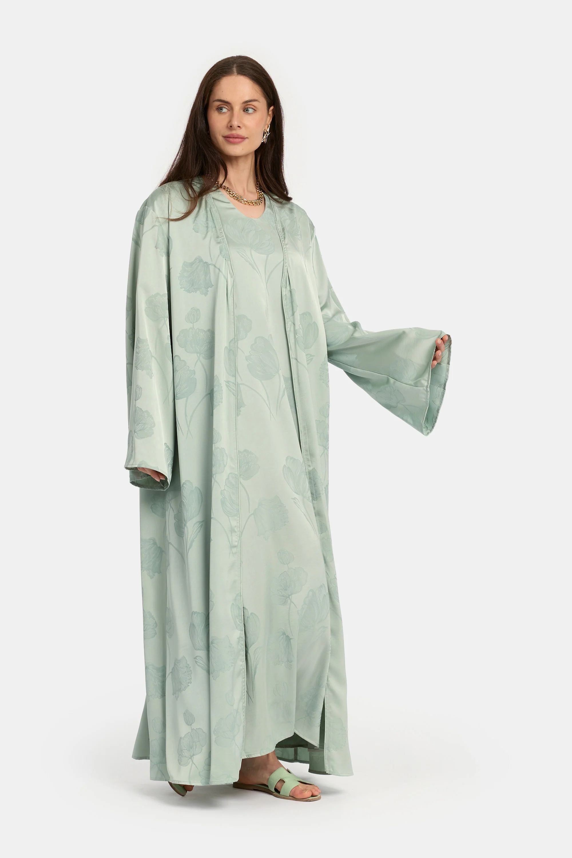 Petal Kimono Set